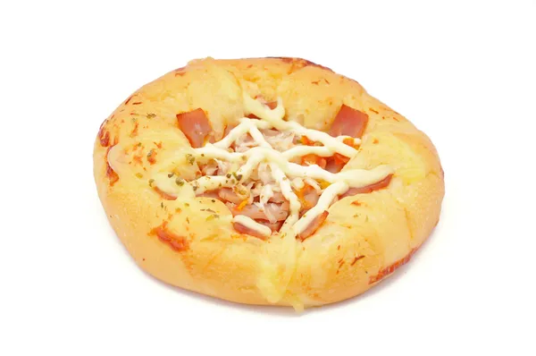 Pizza brood — Stockfoto