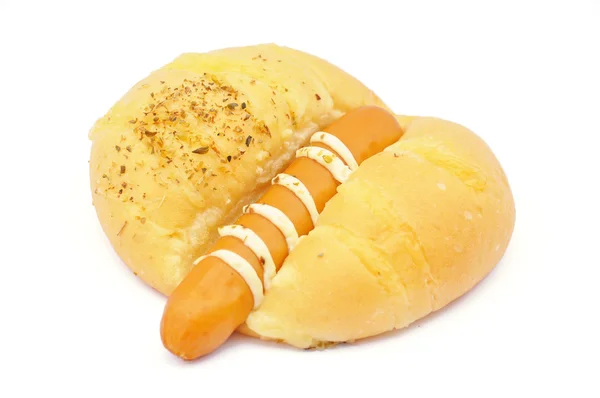 Ψωμί λουκάνικο — Φωτογραφία Αρχείου