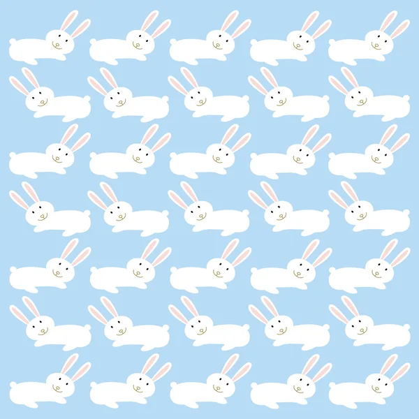 Rabbits background — Stock Vector