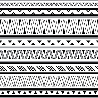 Kusursuz siyah beyaz desen