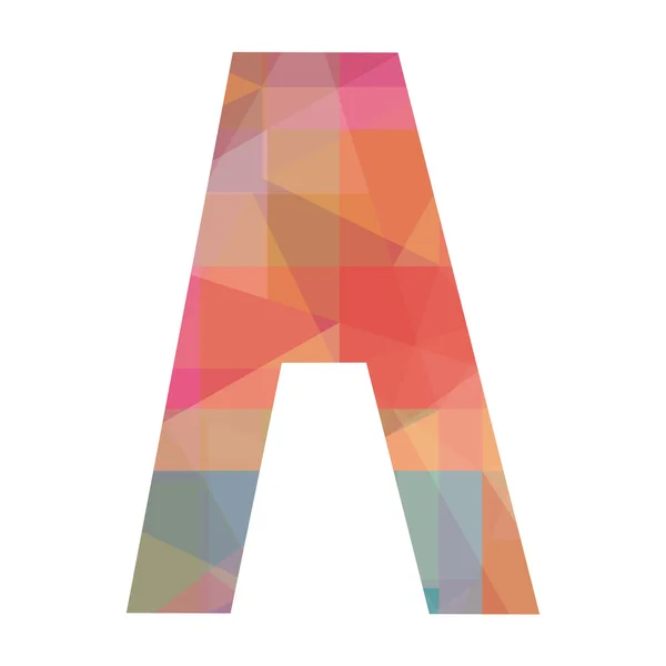 Un alfabeto — Vector de stock