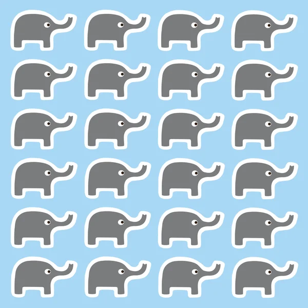 Фон слонов — стоковый вектор