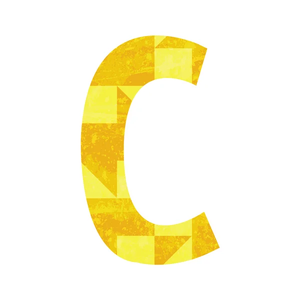 Alfabet c — Stockvector