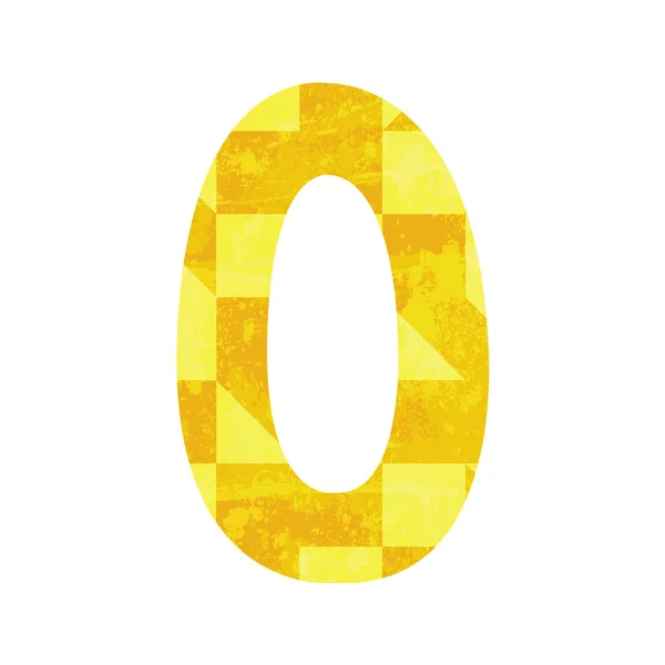 O de l'alphabet — Image vectorielle