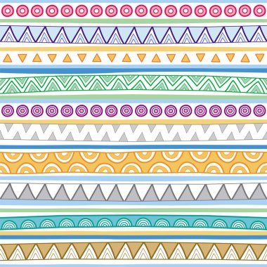 sorunsuz çok renkli desen