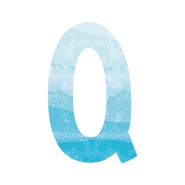 Alphabet Q — Vector de stoc