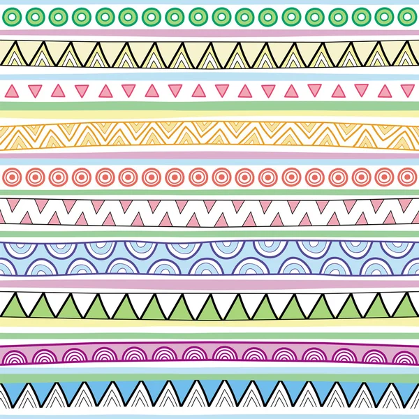 Seamless multicolor pattern — Stock Vector