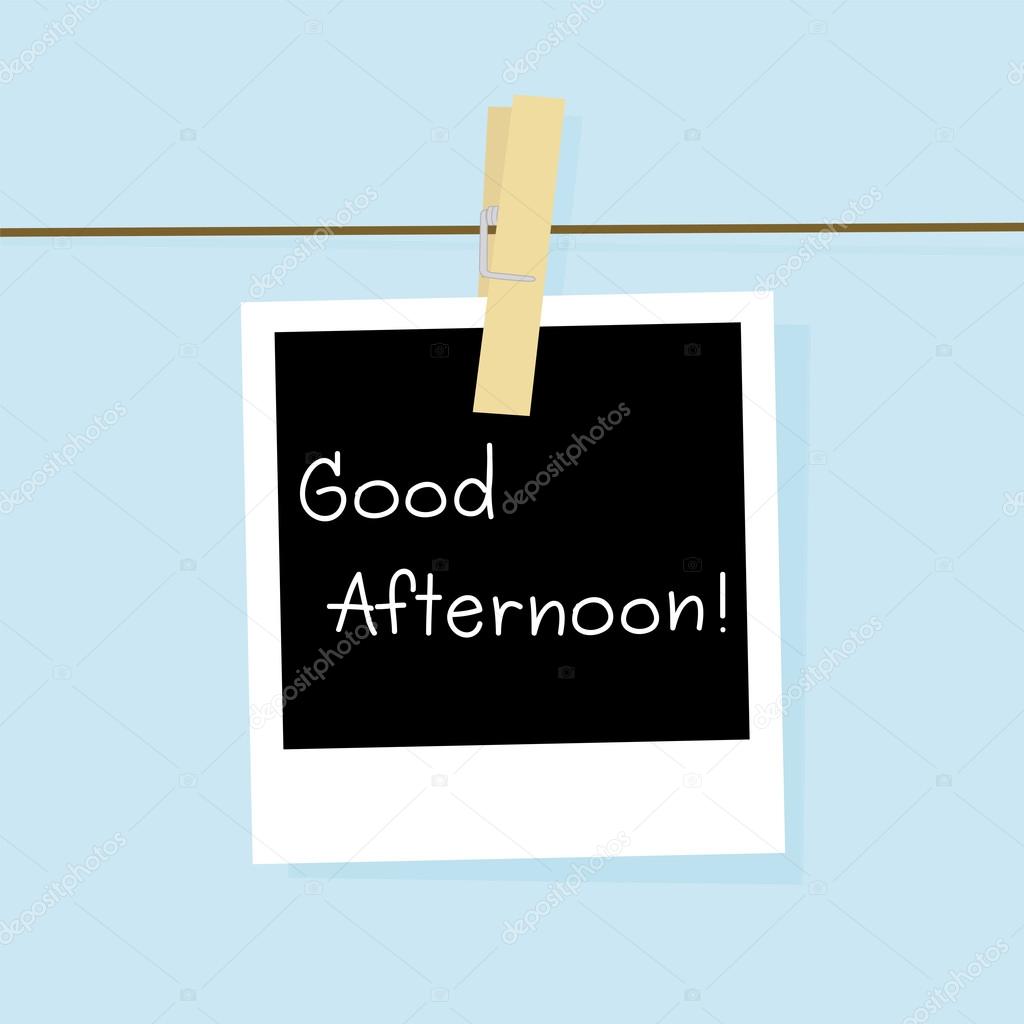 Good Afternoon Card Stock Vector Image By C Gubgibgift