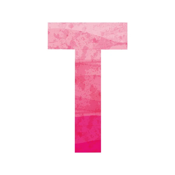 Alphabet T — Image vectorielle
