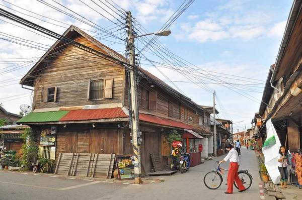 Viajar em Chiang Khan — Fotografia de Stock