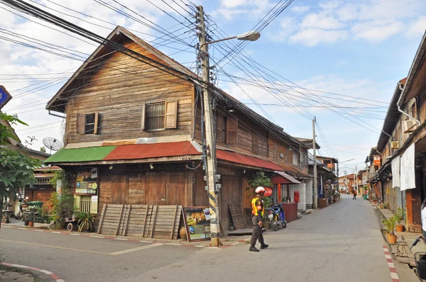 Viajar em Chiang Khan — Fotografia de Stock