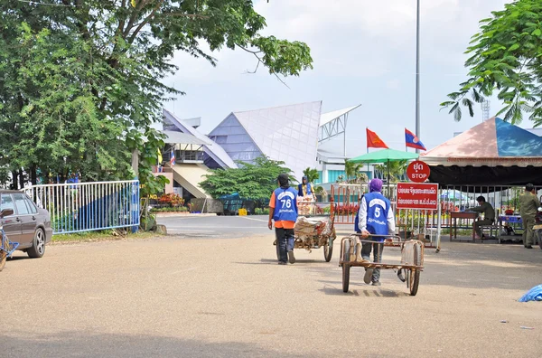 Thai - laos grens — Stockfoto