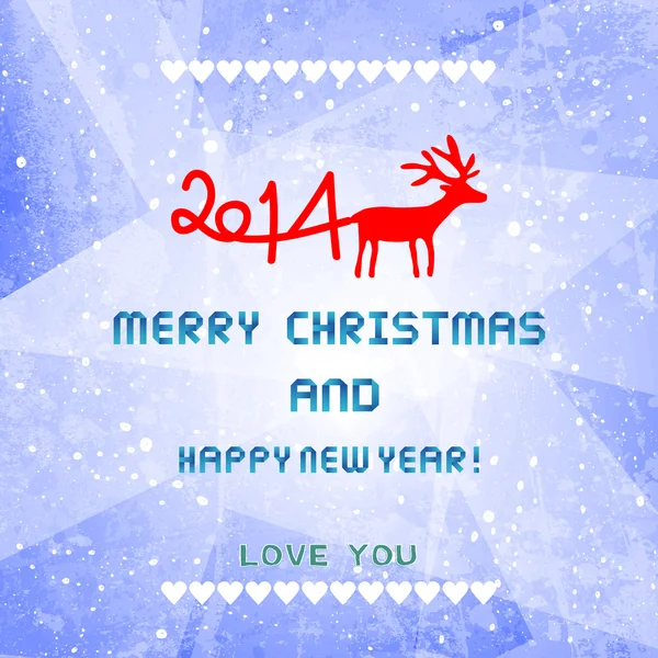 Natal e Ano Novo 2014 — Fotografia de Stock