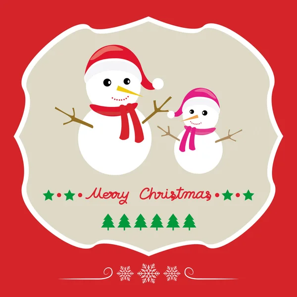 Christmas greeting card66 — Stock Vector