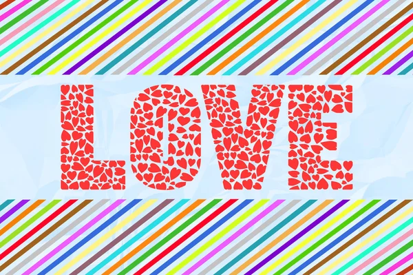 Colorful love letter card13 — Stock Photo, Image