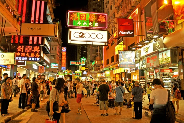 Mongkok district Royalty Free Stock Images