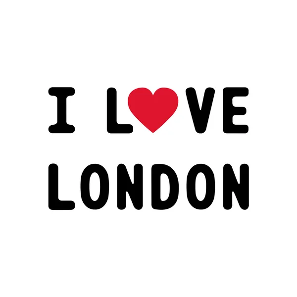 I OVE LONDON1 — Vetor de Stock