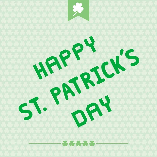 Feliz día de San Patricio 7 — Vector de stock