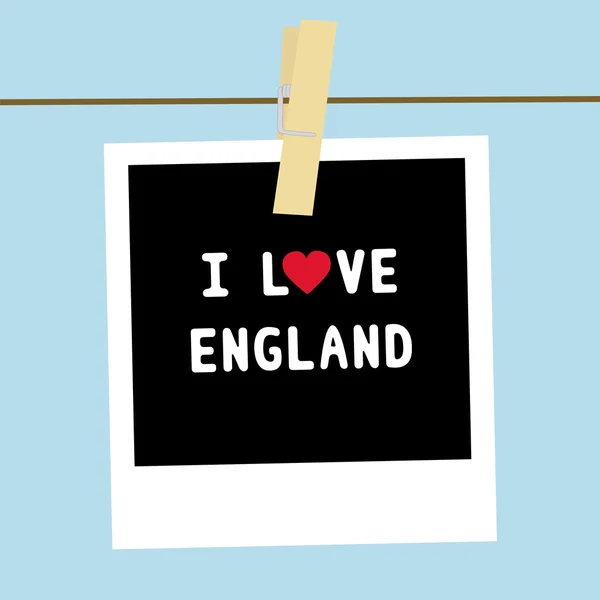 I lOVE ENGLAND3 — Stock Vector