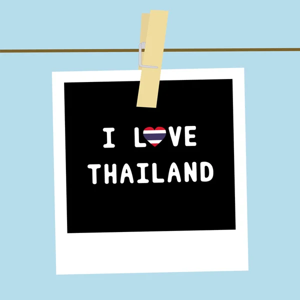 Thailand22 を愛してください。 — ストックベクタ