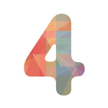 Dört numaralı renkli