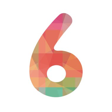 Altı numaralı renkli