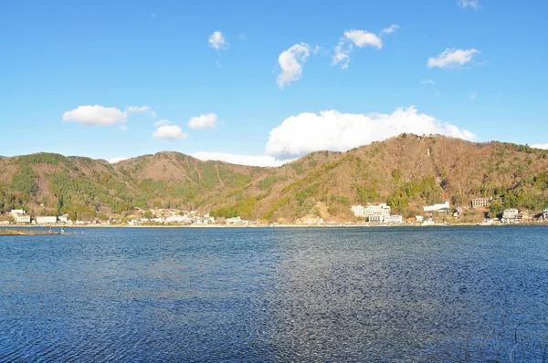 Kawaguchiko jezioro — Zdjęcie stockowe