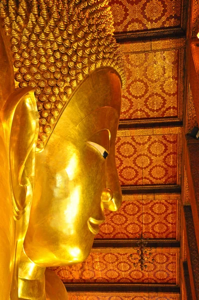 Reclining Buddha at Wat Pho — Stock Photo, Image