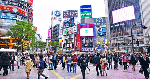 shibuya, insanların kalabalıklar