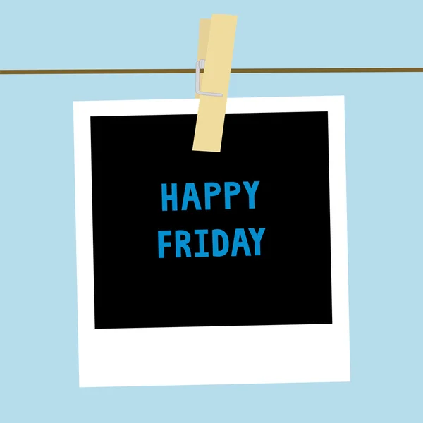 Happy Friday note2 — Stock Photo, Image