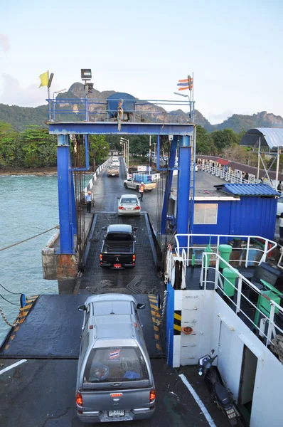 En pier till koh samui — Stockfoto