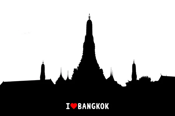 Ich liebe bangkok — Stockfoto