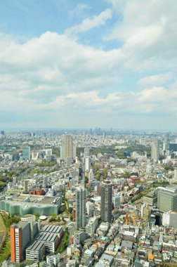 tokyo şehir manzarası