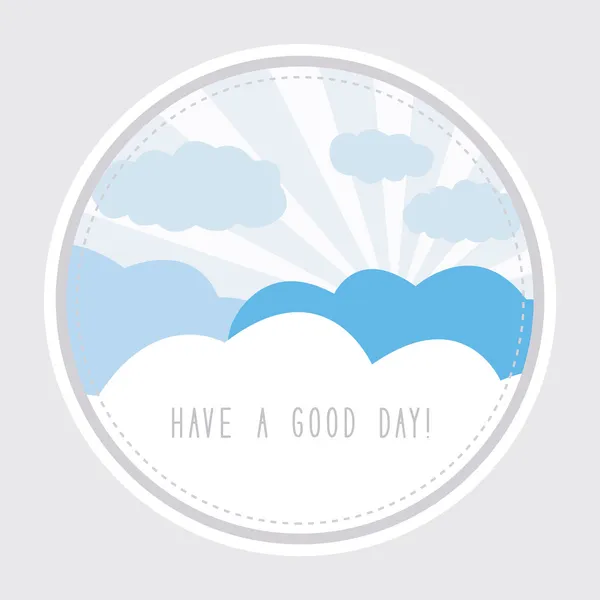 Have a good day1 — Stock Vector