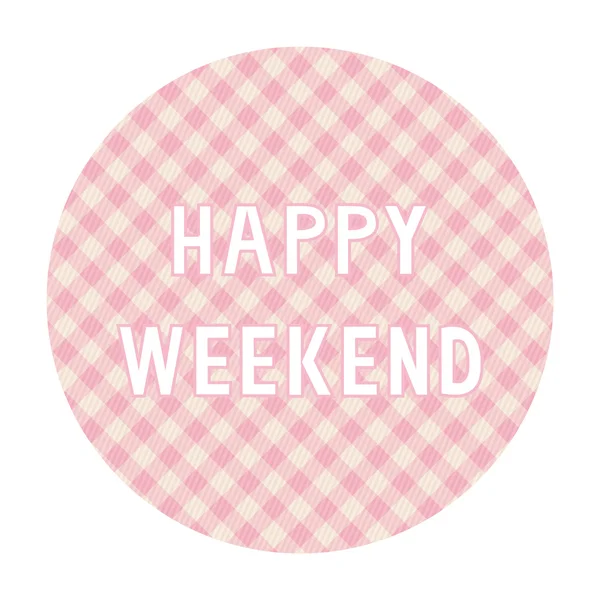 Happy weekend background4 — Vector de stoc