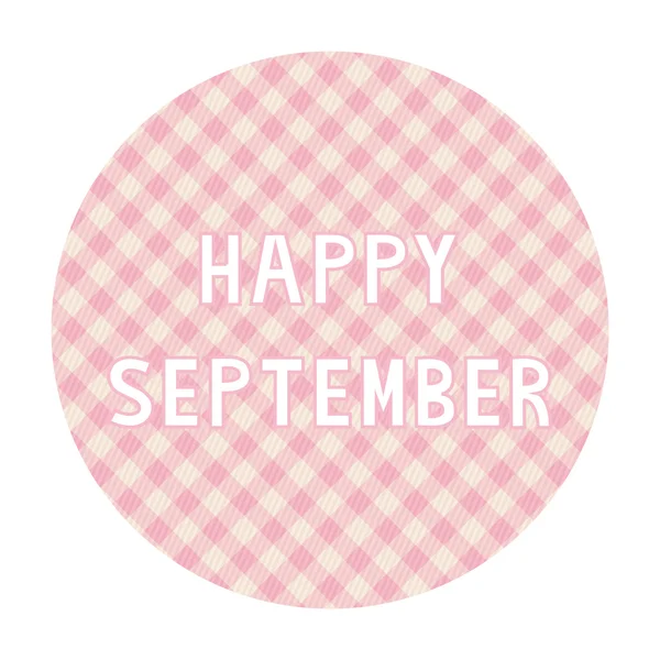 Happy September background4 — Stock vektor