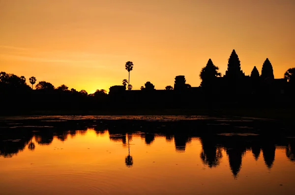 Angkor wat tempel — Stockfoto