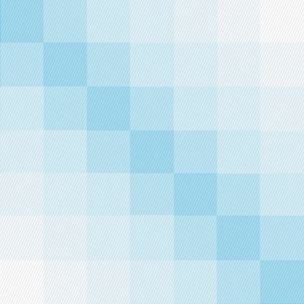 青い正方形とラインのパターン 1 — ストックベクタ
