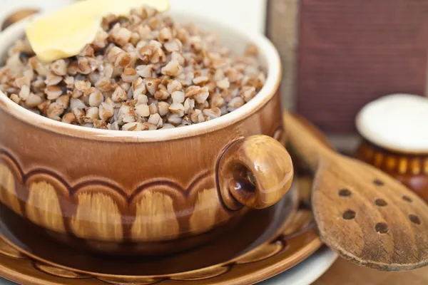 Buckwheat porridge — Stock Photo, Image