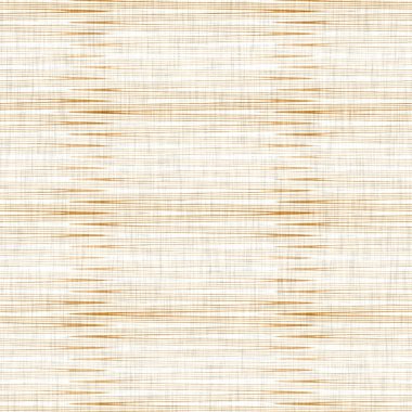 Kırık çizgili çarşaf dokusu. Organik düzensiz çizgili, pürüzsüz desen. Ev dekorasyonu için modern düz 2 tonlu bahar tekstili. Çiftlik evi tarama stili rustik turuncu her yerde..