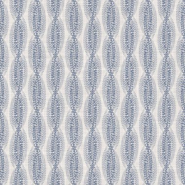 Kusursuz Fransız çizgili keten desenli çiçek desenli kumaş. Provence mavi keten desenli doku. Eski püskü, şık, bulanık bir arka plan. Her yerde tekstil kırsalı var.