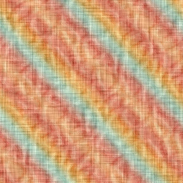 La banda diagonal de la melange lava el fondo. Pintado a mano casa de campo de lino patrón sin costuras. Textil moderno shabby chic para la decoración del hogar primavera verano. Escándalos decorativos de pastel por todas partes imprimir. —  Fotos de Stock