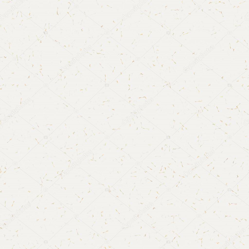 Handmade white gold metallic rice sprinkles paper texture. Seamless washi sheet background. Sparkle wedding texture, glitter stationery and pretty foil style digital luxe design element.