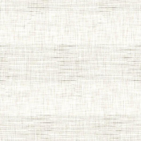 Textura de lino de fondo con raya rota. Patrón orgánico de rayas irregulares sin costura. Moderno eco textil natural liso para la decoración del hogar. Granja estilo escándalo rústico gris por todas partes imprimir. — Foto de Stock