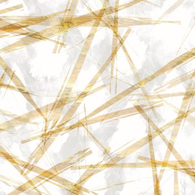 Altın metalik el yapımı pirinç kağıdı dokusu. Kusursuz washi tabakası ve altın metal pulları. Modern düğün dokusu, zarif kırtasiye ve asgari Japon tarzı tasarım unsurları için..