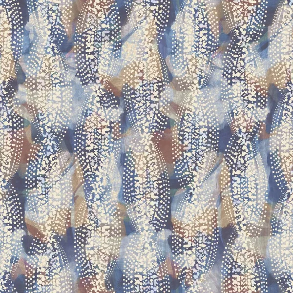 Ρουστίκ γαλλική γκρι στίγματα τυπωμένο ύφασμα. Απρόσκοπτη ευρωπαϊκή στυλ μαλακή επίπλωση μοτίβο υφάσματος. Batik allover ψηφιακό ακανόνιστο φαινόμενο εκτύπωσης. Ποικιλία μπλε ύφασμα διακόσμησης. Υψηλής ποιότητας raster jpg — Φωτογραφία Αρχείου