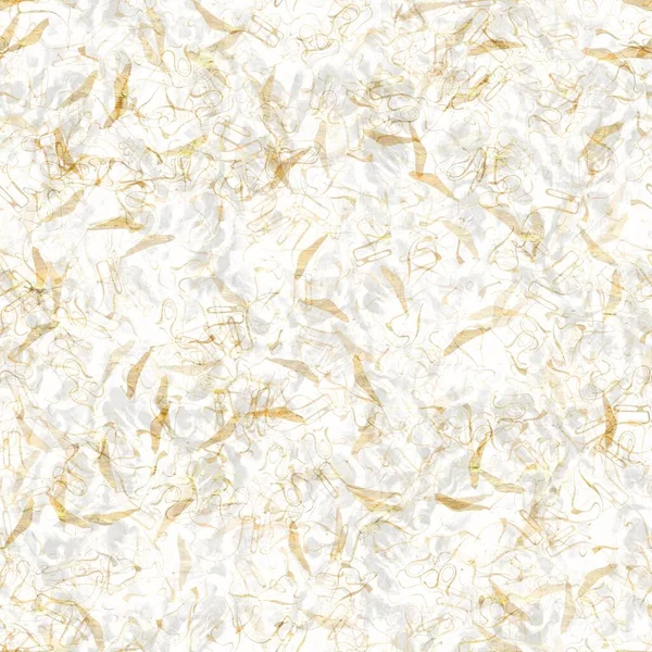 Metalik altın kıvrımlı el yapımı pirinç kağıdı dokusu. Kusursuz washi örtüsü. Lüks düğün dokusu, zarif kırtasiye ve en az Japon stili tasarım öğesi için..