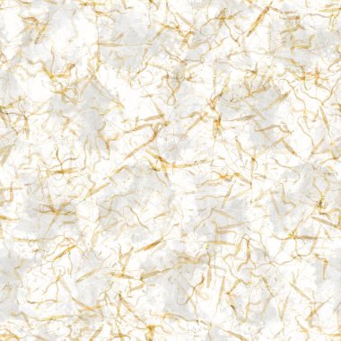 El yapımı beyaz altın metalik pirinç serpiştirilmiş kağıt doku. Kusursuz washi örtüsü. Parlak düğün dokusu, sim kırtasiyesi ve güzel folyo tarzı dijital lüks tasarım elementi..
