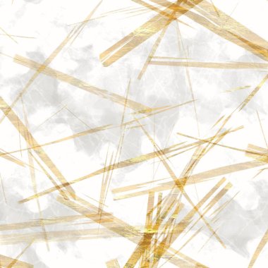 Altın metalik el yapımı pirinç kağıdı dokusu. Pürüzsüz washi tabakası ve bulanık altın metal pulları. Modern düğün dokusu, zarif kırtasiye ve asgari Japon tarzı tasarım unsurları için..