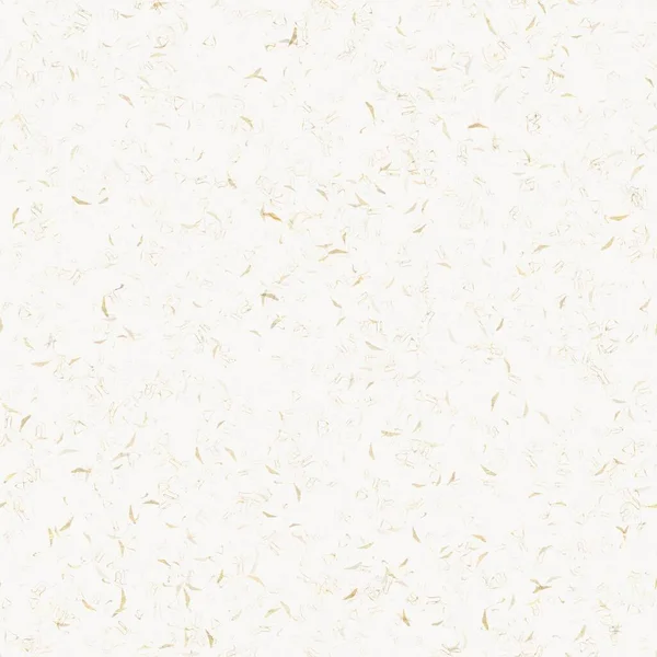 Arroz metálico feito à mão de ouro branco polvilha a textura do papel. Fundo de folha washi sem costura. Brilho borrão casamento textura, artigos de papelaria brilho e muito folha estilo luxe digital elemento de design. — Fotografia de Stock